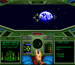 Wing Commander - The Secret Missions (Europe) (Beta) In game screenshot